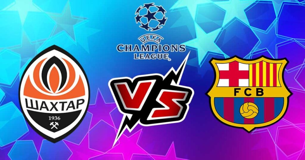 مشاهدة مباراة برشلونة و شاختار دونيتسك بث مباشر اليوم