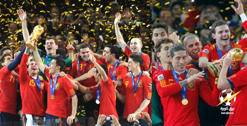 اسبانيا في كأس العالم 2010